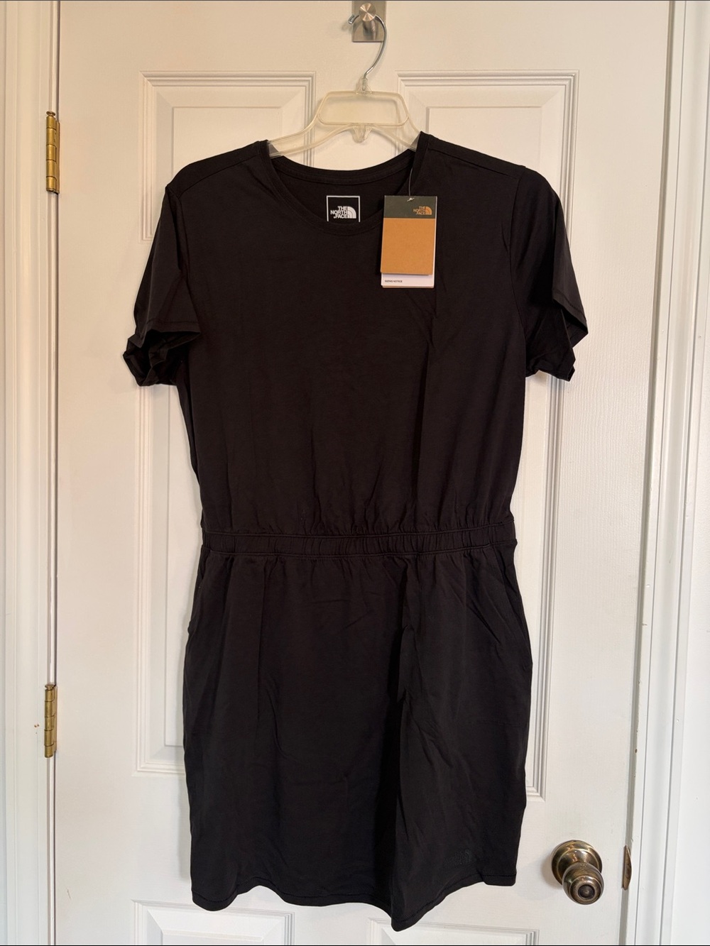 The North Face Black dress with Elastic Waist & pockets